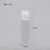 Frasco plástico flip top 5ml 10ml 15ml 20ml 25ml 30ml frasco de amostra PET para emulsão frasco secundário