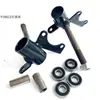 Accesorios Pequeños para Go-Kart de Aluminio de Cuatro Ruedas, Coche de Playa, Mangueta de Dirección, Eje de Dirección Delantero, Grosor 12 mm/10 mm