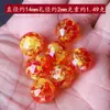 Resina sintética imitação flor vermelha Pérola contas de cera de abelha DIY Contas Bodhi Estrela Lua contas para joias atacado