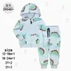 [Una generación de cabello] tres letras primavera y otoño ropa de bebé ropa infantil traje doble traje deportivo de vitalidad