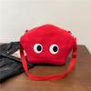 Bolso de Hombro para Viaje de Verano de Gran Capacidad para Mujer 2024 Nuevo Bolso Cruzado de Estrella de Cinco Puntas Lindo Colgante Bolso de Lona