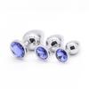 Conjunto Prata Redondo Pequeno Médio Grande Metal Vestíbulo Plug Anal Masculino e Feminino Masturbação Expansor Anal Produtos Sexuais para Adultos Sex