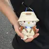 Auténtico Hellokitty Sanrio Sanrio Bolso Colgante Muñeco de Peluche Llavero Colgante para Mochila Escolar Muñeco