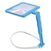 Luminária de mesa de mão suspensa tipo lupa multifuncional para idosos lendo jornais e lendo 48 lâmpadas de fonte de luz tricolor LED na fronteira