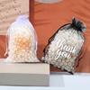 Bolsa de regalo de organza de fábrica en stock Malla cosmética al por mayor Traje de regalo Joyería Bolsa para joyas