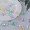 Color Pétalo Accesorios Mariposa Transparente Lazo Colorido Estrella de Cinco Puntas Flor de Cerezo Rosa diy Joyería Pasador para el Cabello Aretes