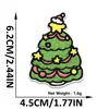 Adesivos de Tecido de Natal Prontos do Fabricante Papai Noel Boneco de Neve Bordados Adesivos Patch Roupas Chapéu Adesivos de Patch Atacado