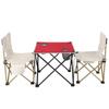 Mesa y Silla Plegable para Ocio al Aire Libre Impermeable Tela Oxford Mesa Camping BBQ Juego de Mesa y Silla Silla Portátil para Bocetos Pesca