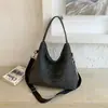 Bolso de hombro con estampado de leopardo estilo coreano, gran capacidad, adecuado para la escuela y el trabajo, bolso de mano de lona casual y versátil, moderno y a la moda, para ventas transfronterizas