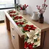 Bandera de Mesa Nueva Navideña Transfronteriza 2026 Mantel Decorativo de Año Nuevo Suministros de Decoración para Fiestas Festivas de Alto Valor Personalización