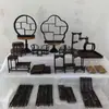 Festival del Barco Dragón Chino de Mediados de Otoño Juego de Mesa Descanso para el Té Mesa de Postres Exhibidor Banquete de Bodas Inauguración Banquete de Cumpleaños Estilo Nacional Juego de Mesa Soporte para Pasteles