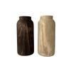 Jarrón Vintage de Madera Jarrón de Madera Decoración para Arreglo Floral Decoración del Hogar Jarrón decorativo estilo nórdico