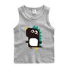 Chaleco de verano para niños, de algodón fino, para bebés, ropa exterior sin mangas, camiseta interior, venta al por mayor