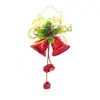 Sino de Natal Coleira de Natal para Pets, Cachecol de Tricô para Gatos e Cachorros, Presente de Decoração de Árvore de Natal
