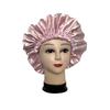 Gorro de Dormir de Satén de Doble Capa de Seda Artificial de Nuevo Estilo 2026 para Mujer, Gorro Quimioterapia Ajustable con Botón, Gorro Posparto