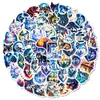 56 Nuevas Pegatinas de Graffiti de Lobo de la Pradera Transfronterizas Dibujos Animados Geniales Elegantes Decorativas para Funda de Teléfono Móvil Pegatina de Agenda Lote