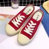 Zapatos de lona slip-on con diseño de grulla blanca para mujer, de verano, finos, transpirables, versátiles, para estudiante, sin talón, de tela, zapatos galleta, de caña baja, ligeros