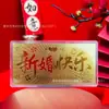 Oro Puro 999 Billetes de Oro Día de la Madre Día de San Valentín 520 Regalo Festivo Conjunto de Sobres Rojos Conmemorativos Colección Fabricante Venta al por Mayor