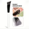 Set de 6 brochas de maquillaje de doble punta transfronterizo, brocha para base, brocha para rubor, brocha para contorno, brocha para difuminar sombras de ojos de tres colores con cerdas suaves, herramientas de belleza