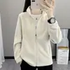 Nuevo abrigo de forro polar para otoño e invierno, abrigo de forro polar polar, suéter grueso con cuello alto, top cálido con forro de forro polar para exteriores