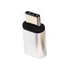 Adaptador tipo C para teléfono móvil, aleación de aluminio, adaptador tipo C a micro USB, carga de una generación