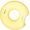 Flotador Inflable de Donut para Niños, Modelo Nuevo Transfronterizo Europeo y Americano, Tamaño Grande, PVC Espesado Inflable Color Café Donut