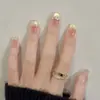10 peças de olho de gato usando armadura armadura feita à mão armadura pré-fabricada estilo nacional adesivo de nail art armadura pronta removível estilo ins