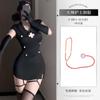 Xianyi Lencería Sexy Diablito Oscuro Halloween Pura Tentación Uniforme de Enfermera Tentación Nightclub Ropa Sexy para Mujer 8035