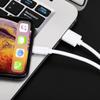 Cable de Datos Guangdong S60 Grado 2A Adecuado para Teléfonos Móviles Apple y Android Tipo-C, Batería Externa, Cable para Teléfono Móvil de 25 cm