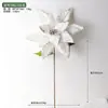 Nova Flor de Natal Transfronteiriça 40cm Árvore de Natal Extra Grande Decoração Flor Artificial de Alta Qualidade Tingida Personalizada Arranjo