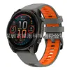 22 mm/26 mm Adecuado para Garmin Fenix8Pro Correa de Silicona de Liberación Rápida Garminquickfit Correa Bicolor