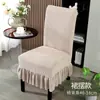 Wg6Q2024 Nueva Funda Elástica para Silla con Respaldo Integrado Funda Universal para Taburete de Cuatro Estaciones Juego de Cojines para Asiento de Mesa de Comedor