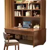 Escritorio Estantería Librería Mesa Integrada Mesa de Escritorio para Computadora en Casa Escritorio para Adultos Mesa de Escritorio para Dormitorio Mesa de Escritorio para Estudiante