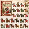 Calendario de Adviento Dachshund Navideño Transfronterizo 2026 Caja Sorpresa Dachshund Navideño 2026