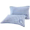 Toalla de almohada de algodón de gasa gruesa para adultos, resistente a la suciedad, cómoda y transpirable, para estudiantes, venta al por mayor