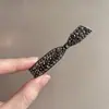 Exquisita Pinza Pequeña de Lazo para Mujer, Nuevo Diseño de Nicho, Simple y Versátil, Personalizada, Gama Alta, Pinza para Flequillo Pequeño