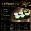 Juego de Platos Pequeños de Melamina, Plato Especial para Restaurante de Comida Rápida, Plato Comercial para Comedor Escolar, Plato de Comida Rápida de Selección Propia Estilo Chino