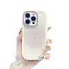 Aplicable a funda de teléfono iPhone 18 color degradado contrastante marco de lente corazón bonito Apple 17 Pro Max carcasa crema 16