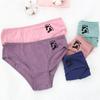 Procesamiento Bragas Lindas Personalizadas para Niña Perforación Caliente Lazo Algodón Panties Femeninos Estampado Encaje Talla Grande Bragas