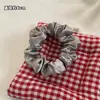 Goma para el pelo satinada de tela coreana, seda francesa, simple liga para coleta, banda elástica para el pelo, alta elasticidad, accesorio para el pelo de seda sintética