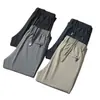 Pantalones Casuales Elásticos de Seda de Hielo Elegantes Personalizados para Hombres Jóvenes y de Mediana Edad en Verano Delgados Frescos de Secado Rápido Rectos de Negocios