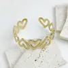 Pulsera de Retazos con Parche de Corazón Geométrico de Moda para Mujer, Diseño Exquisito y Creativo, Perfecta para Mejores Amigas, Regalo para Novia