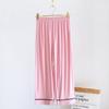 Pijama mujer verano delgado modal elástico pantalones de casa sueltos casuales pantalones cortos color liso simple se pueden usar afuera