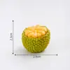 Micro paisagem criativa simulação pitaya maçã de cera fruta grande comida brincar decoração diy acessórios de saco surpresa pequenos enfeites