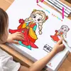 Cartão Branco Holandês A4 Espessado Artesanal Pintura Artística Cartão Rígido Jornal Manuscrito Infantil Caneta Marcadora Cartão Branco Especial