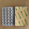 Quente transfronteiriço 80 ventosa dupla face ventosa de silicone de 24 lados adesivo traseiro de suporte quadrado antiderrapante para celular