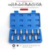 Chave de soquete sextavada 1/2 soquete sextavado interno cabeça sextavada grande catraca de voo exterior sextavado bit de chave de fenda ferramenta de bit