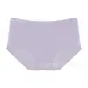 Roupa Íntima Feminina Seamless Exclusiva Transfronteiriça Algodão Puro Forro de Algodão Costelado Peça Única Yoga Sensação de Pele Nu Sensação de Pele Nu Tamanho Grande Calcinha Triângulo