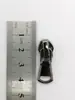 Cabezal de cremallera de fábrica en stock No. 3 No. 5 cremallera de nailon para electroforesis de platino con cabezal de bloqueo inferior y tirador al por mayor