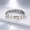 Módulo de Pulsera con Patrón de Estampado Italiano Patrón Clásico Corazón Chapado en Oro Estrella de Cinco Puntas Flor de Ciruelo Pulsera Molde Novedoso